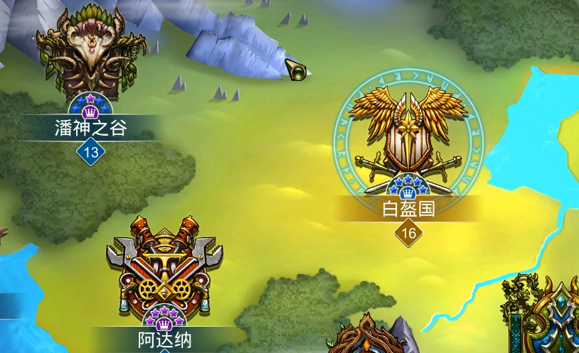荆棘森林关卡前推荐阵容示意图