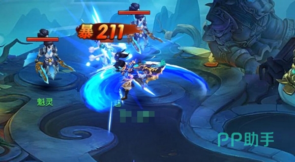 龙裔技能潜龙在渊与止戈为武效果示意