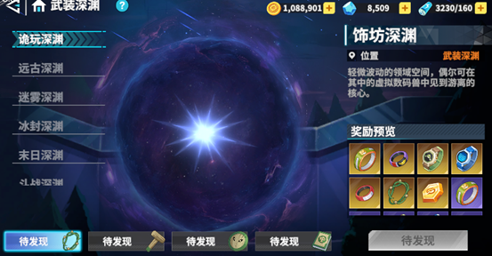 武装深渊守备分布示意图