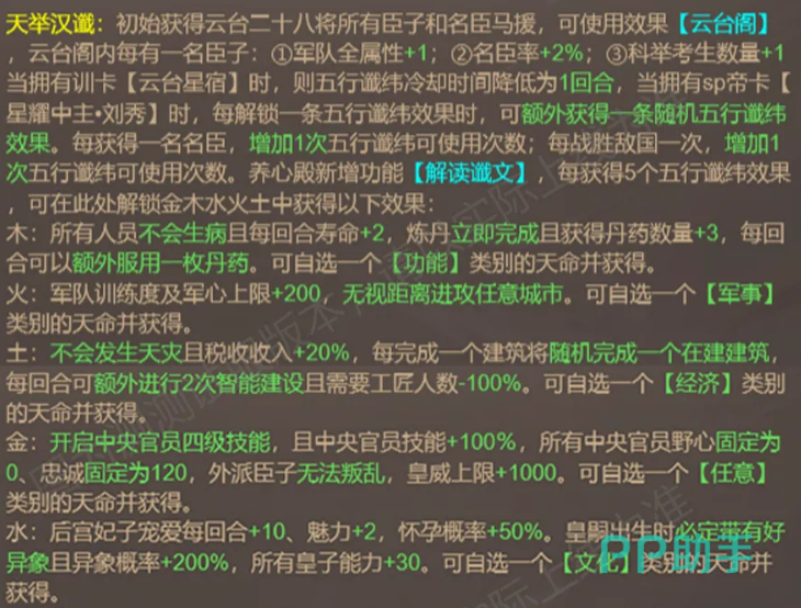 皇帝成长计划2刘秀本纪剧情界面