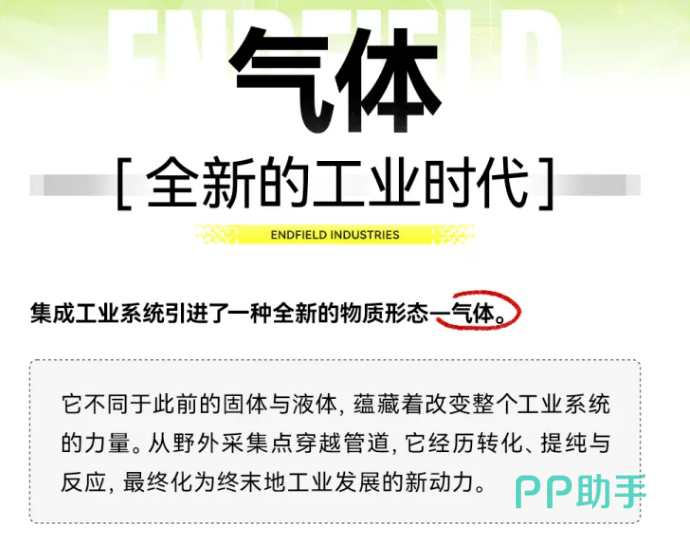 明日方舟终末地气体系统界面示意图