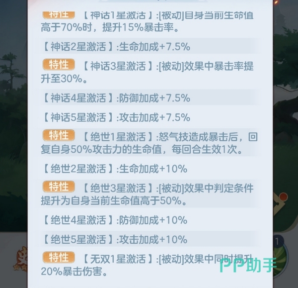三国大冒险升星材料配置图