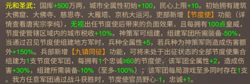 节度使系统界面示意图