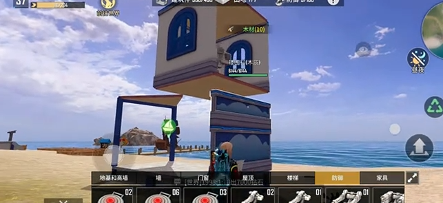 海域重启浮空房建造示意图三