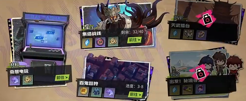 镇魂街王者归来阵容搭配示意图