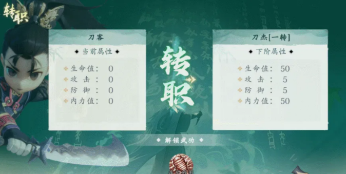 剑客职业展示图
