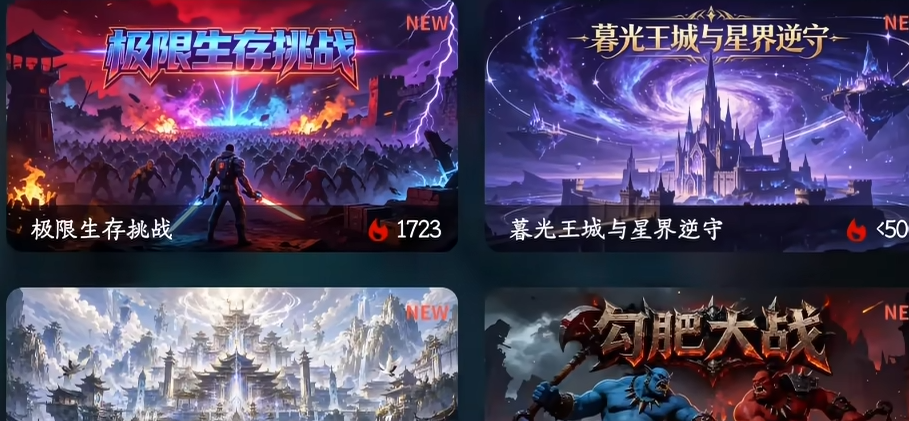 指尖魔兽热门RPG地图列表展示