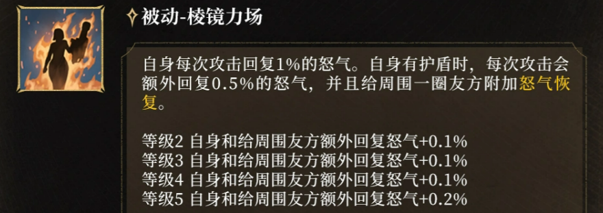 棱镜力场团队增益示意