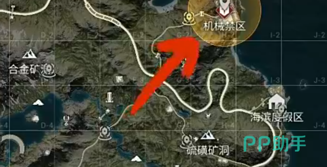 机械禁区入口传送阵示意图