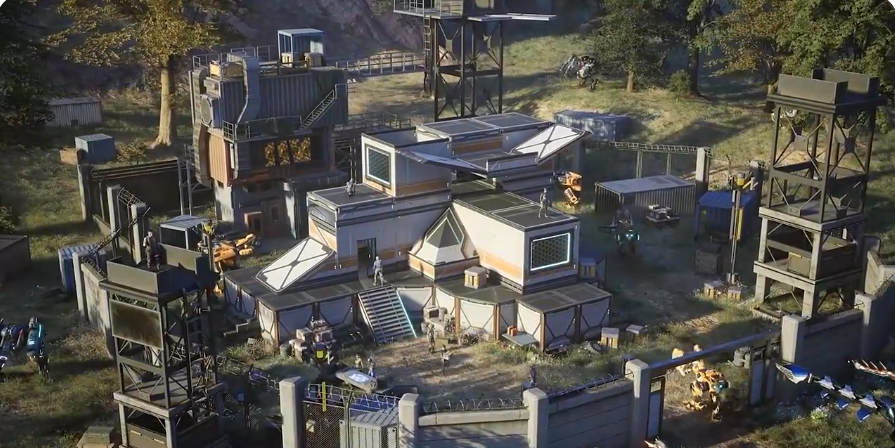 基地建造与机械兽研发界面