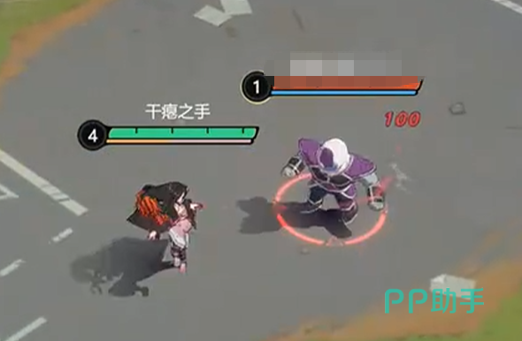 大招范围伤害与鬼化状态UI