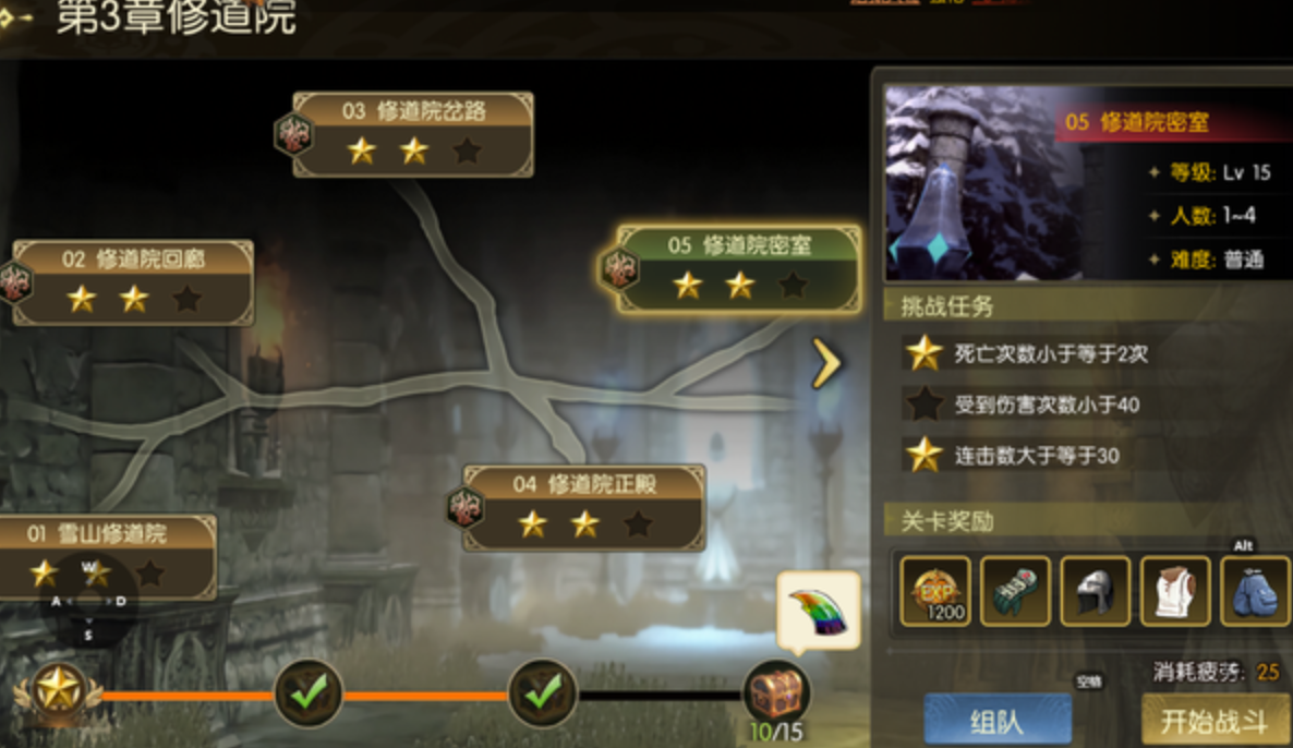 石像鬼看守者战斗场景示意图
