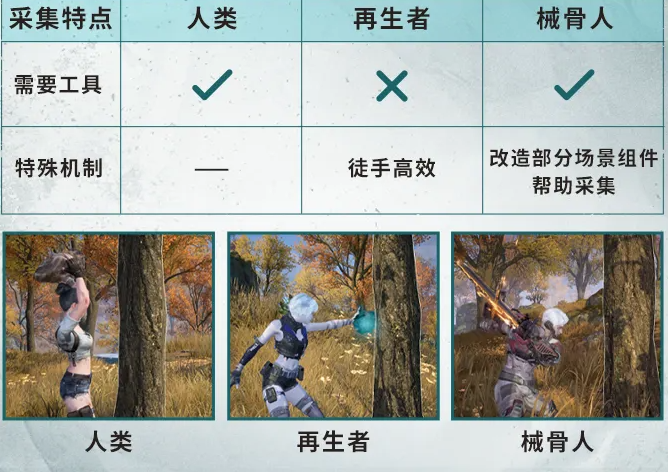 三大种族属性成长曲线对比
