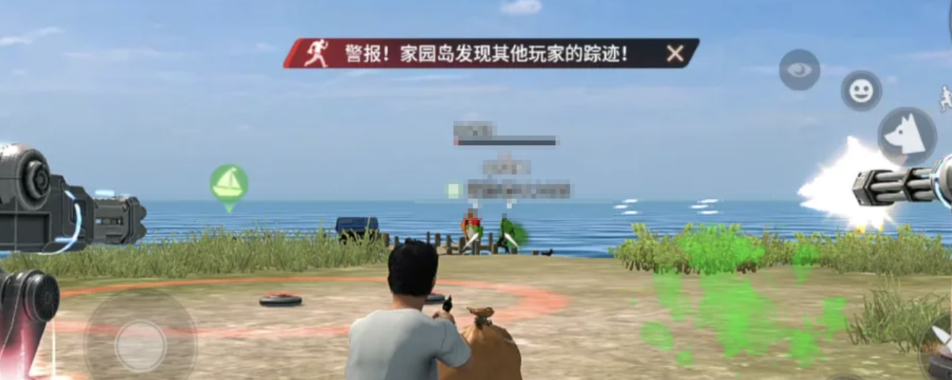 海域重启PvP双人配合示意图