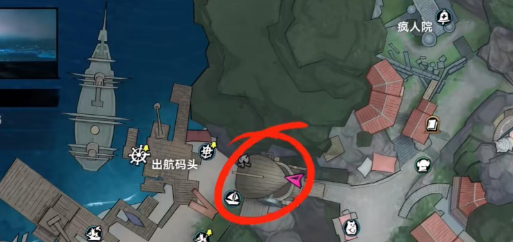 遗忘之海码头主管对话界面