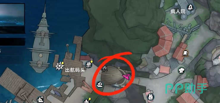 遗忘之海码头主管对话界面