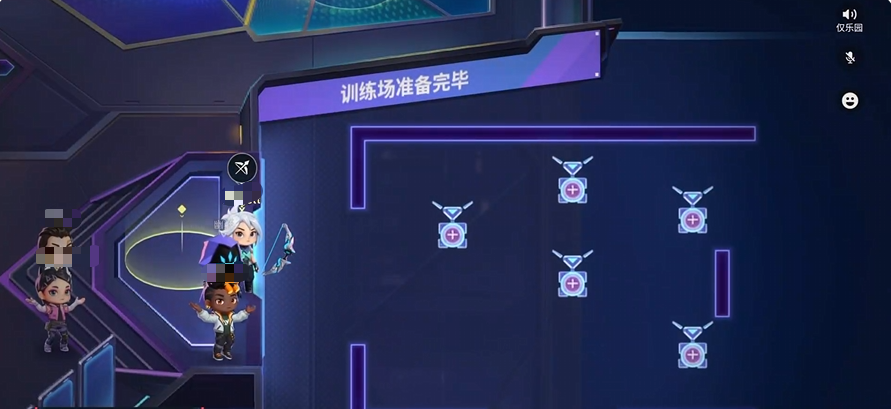 箭无虚发靶场环境示意图
