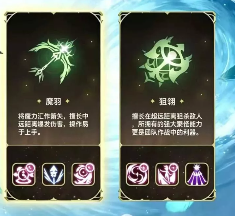 龙之谷启程箭神技能演示