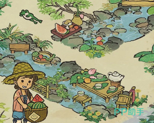 江南百景图溯溪乘爽尝甜夏活动主视觉图