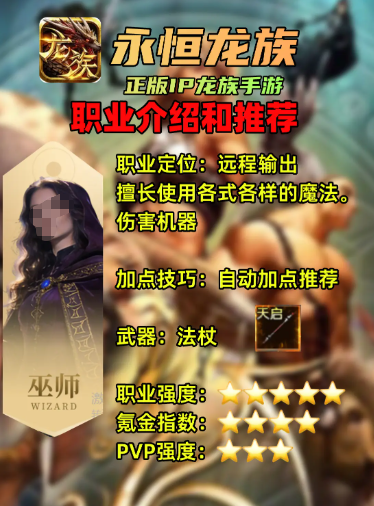 永恒龙族巫师职业展示图