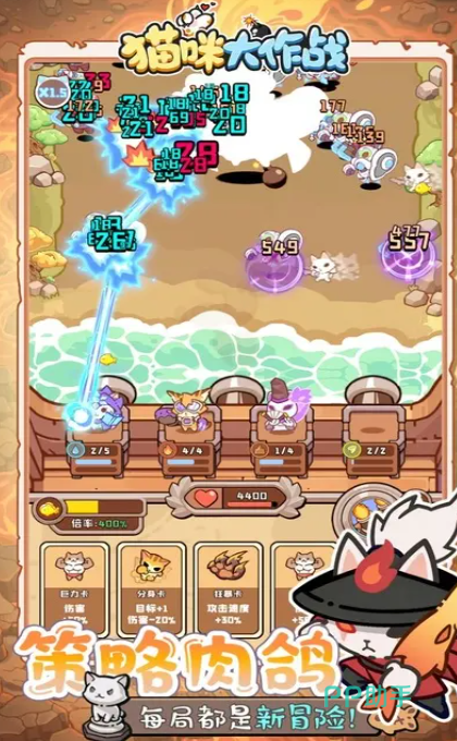 猫咪大作战游戏界面截图四
