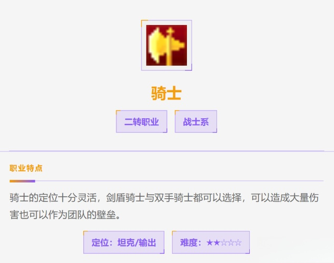 剑盾流派与双手武器流派对比图