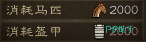 骑兵步兵协同夹击战术示意图