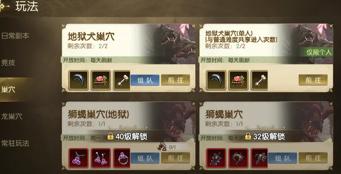 龙之谷启程巢穴机制规避示意图