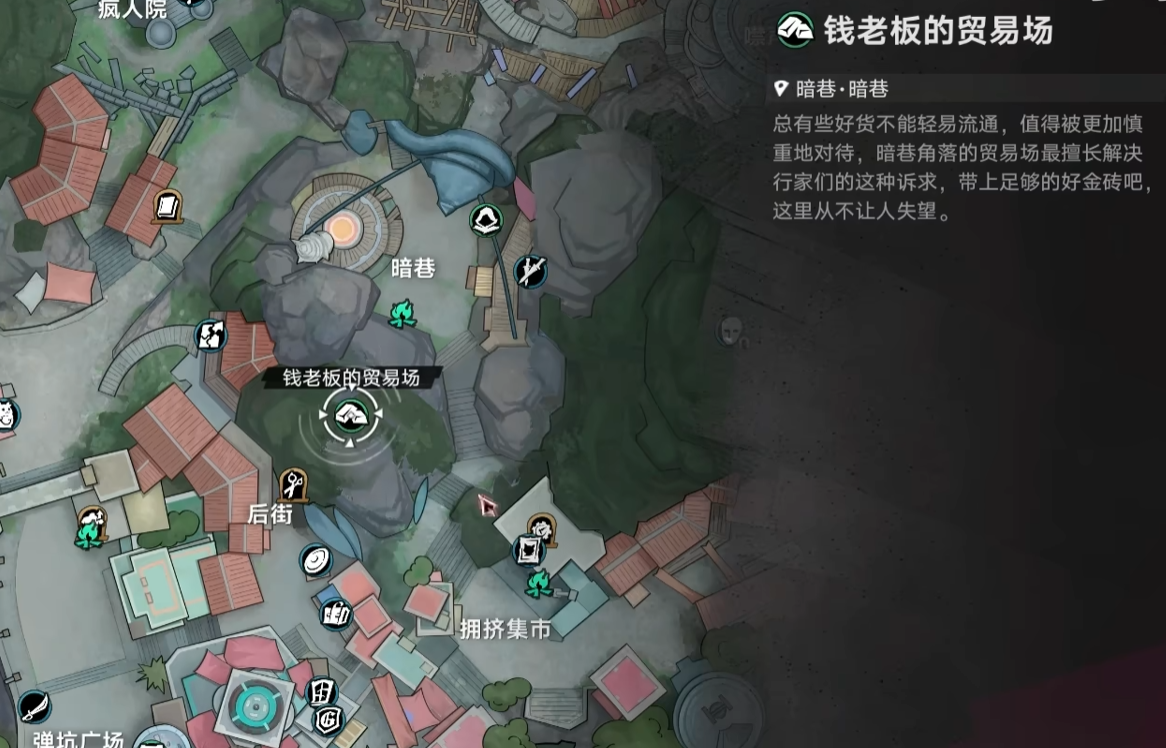 遗忘之海交易行分类导航界面