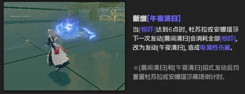 绝区零丽娜午夜清扫技能触发条件说明