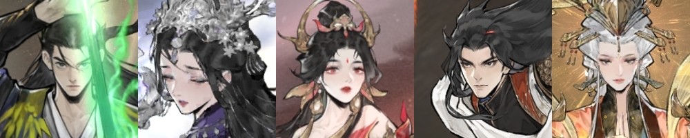 人天联动队阵容示意图