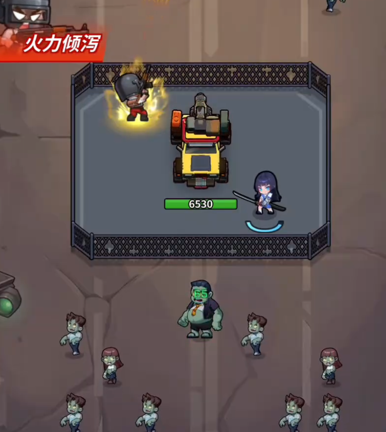 防线出击全能推图队阵容示意图