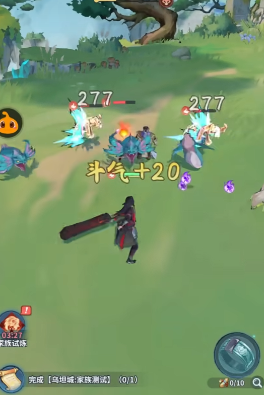 斗破苍穹斗帝之路斗之气副本挑战界面