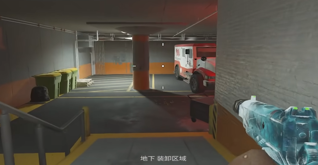 红色管道交互位置标注