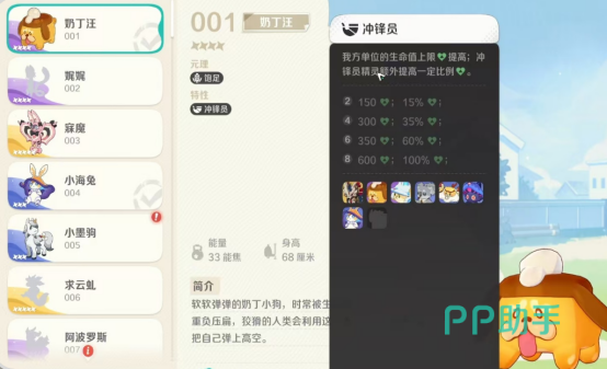 宝足原理六精灵变质效果示意图