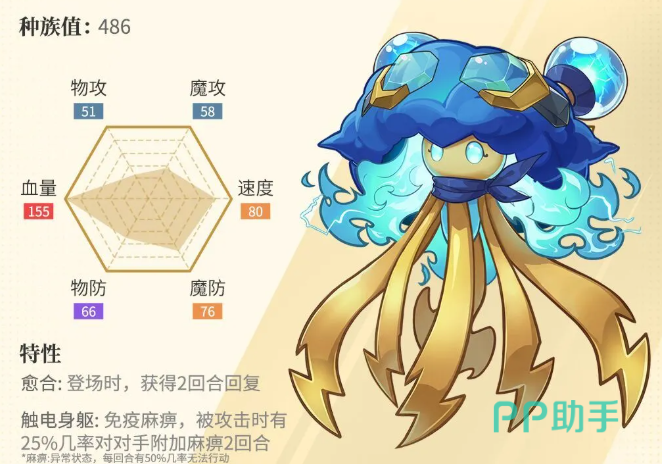 雷雨水母技能效果说明图
