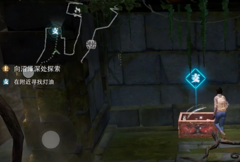 盗墓笔记启程第15关图腾操作界面示意