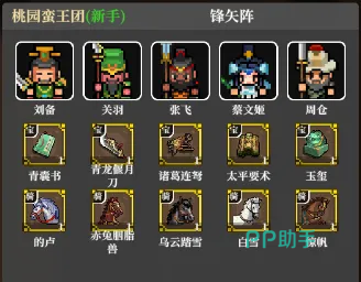 英雄请出战新手阵容示意图