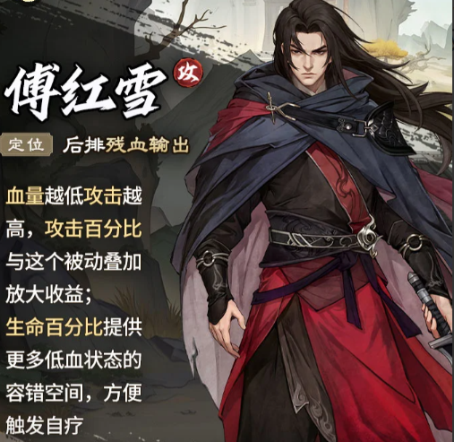 古龙群侠录武林大会新手过渡阵容示意图