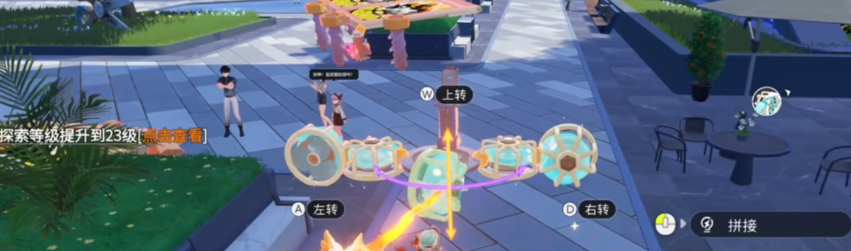 电缆狮巡线场景图:天月市骑楼与电箱环境