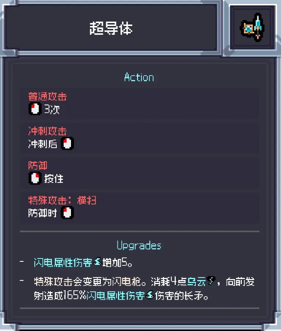 赛菲莉娅超导体武器展示图