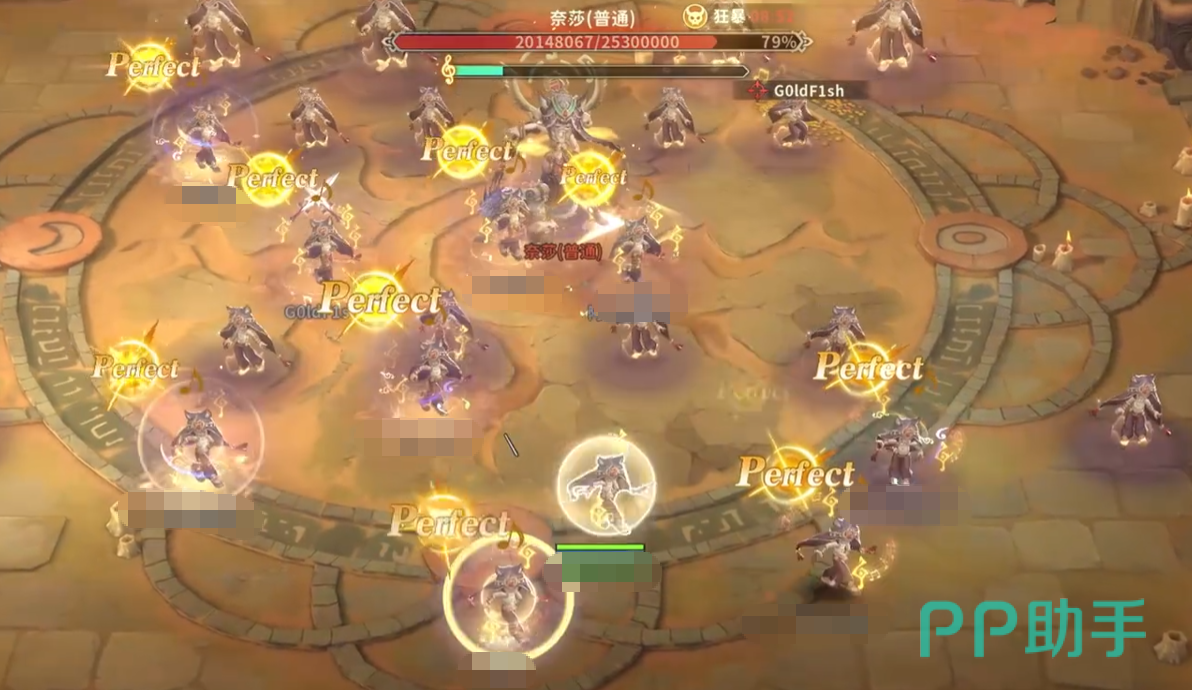 仙境传说3音符乐章互动界面示意