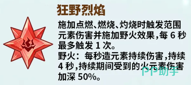 狂野烈焰刻印效果示意图
