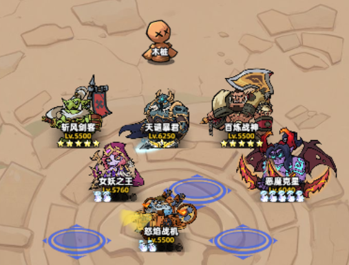 斩杀恐惧队实战表现图