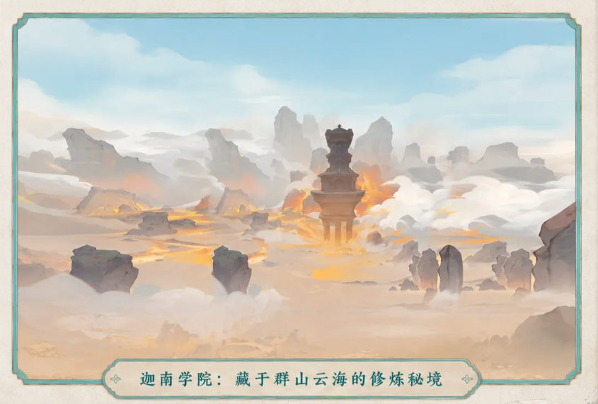 天焚炼气塔关卡界面示意图