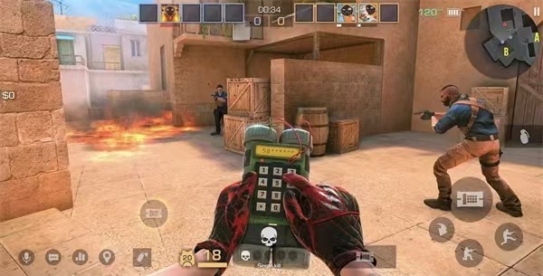 UMP45与MP7双枪对比图