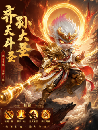 点点英雄吴国队角色立绘