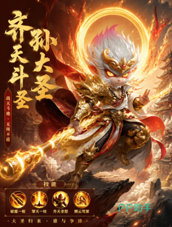 点点英雄牛魔王战斗特效