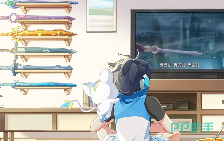 奥拉星剑魄归星联动宣传图