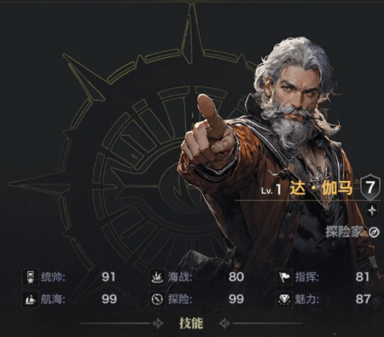 海洋时代手游海盗职业形象